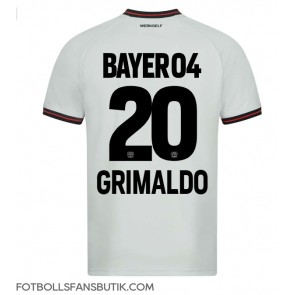 Bayer Leverkusen Alejandro Grimaldo #20 Replika Bortatröja 2023-24 Kortärmad